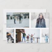 Merry Christmas モダン 6の写真 シーズンカード (裏面)