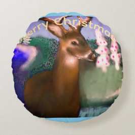 Merry Christmas ラウンドクッション