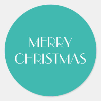 MERRY CHRISTMAS! ラウンドシール