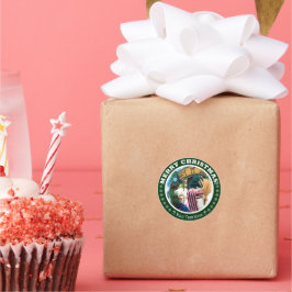 Merry Christmas! ラウンドシール