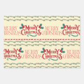 Merry Christmas  ラッピングペーパーシート (正面2)