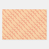 merry Christmas  ラッピングペーパーシート (正面2)