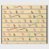 Merry Christmas  ラッピングペーパー (フラット)