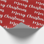 Merry Christmas ラッピングペーパー (角)