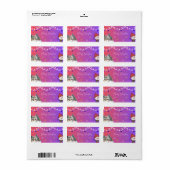 Merry Christmas ラベル (フルシート)