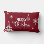 Merry Christmas ランバークッション (正面)