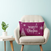Merry Christmas ランバークッション (椅子)