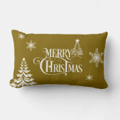 Merry Christmas ランバークッション (正面)