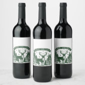 Merry Christmas ワインラベル (ボトル)