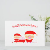 Merry Christmas 便箋 (スタンド正面)