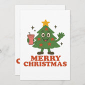 Merry Christmas  招待状 (正面/裏面)