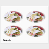 Merry Christmas 楕円形シール (シート)