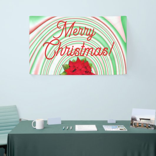 Merry Christmas 横断幕 (トレードショー)