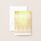 Merry Christmas 箔カード (裏面封筒付き)