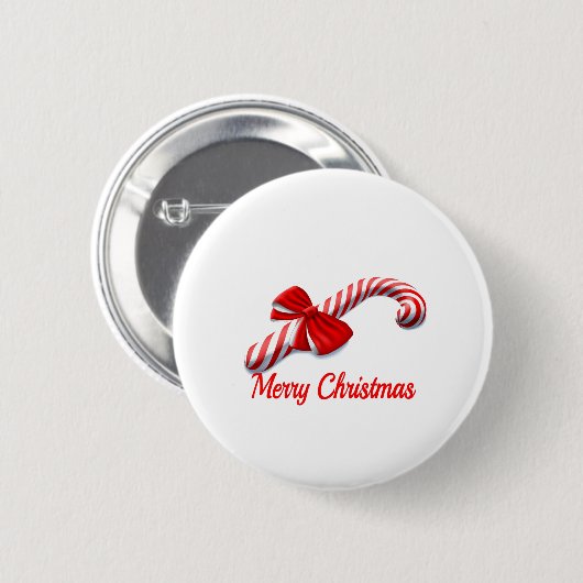 Merry Christmas 缶バッジ (正面&裏面)