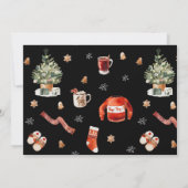 Merry Christmas 10数々の写真 – 黒金ゴールド (裏面)