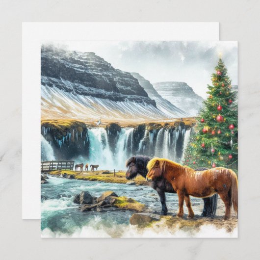 Merry Christmas - 10 シーズンカード (正面/裏面)