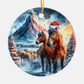 Merry Christmas - 11 セラミックオーナメント (正面)