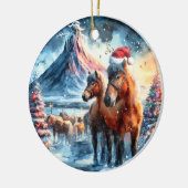 Merry Christmas - 11 セラミックオーナメント (左)