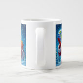 „Merry Christmas“1 ジャンボコーヒーマグカップ (裏面)