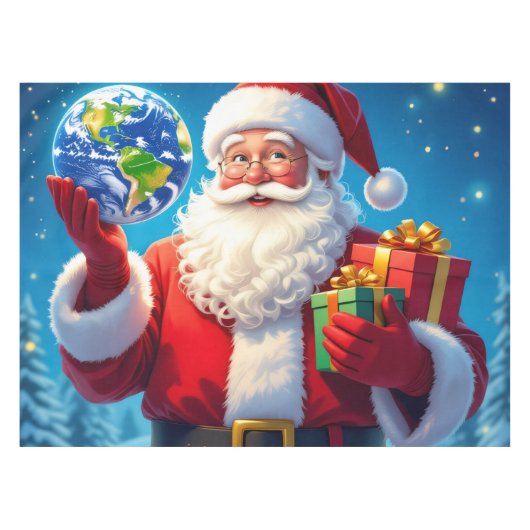 „Merry Christmas“1 テーブルクロス (正面(横))