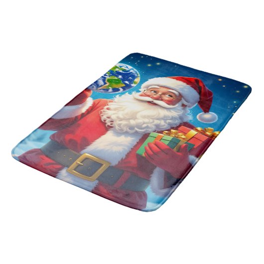 „Merry Christmas“1 バスマット (アングル)