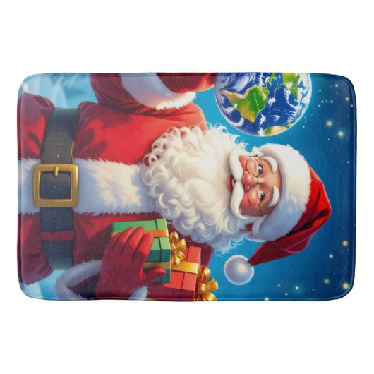 „Merry Christmas“1 バスマット (正面)