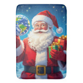 „Merry Christmas“1 バスマット (正面縦)