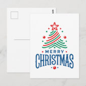 Merry Christmas 1 ポストカード (正面/裏面)