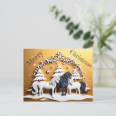 Merry Christmas - 1 ポストカード (スタンド正面)