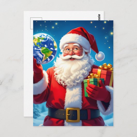 „Merry Christmas“1 ポストカード (正面/裏面)