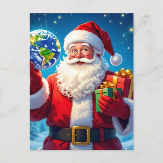 „Merry Christmas“1 ポストカード (正面)