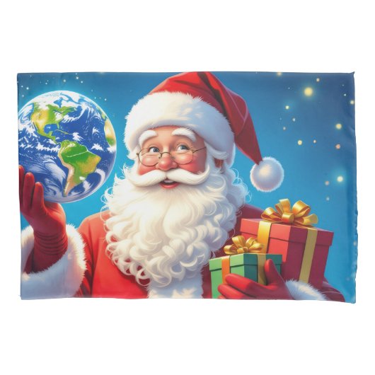 „Merry Christmas“1 枕カバー (正面)