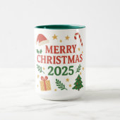Merry Christmas 2025 マグカップ (中央)
