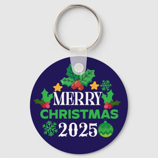 Merry Christmas 2025-86303 キーホルダー (正面)