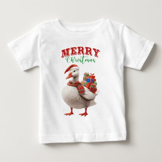 MERRY CHRISTMAS 2026 ベビーTシャツ (正面)