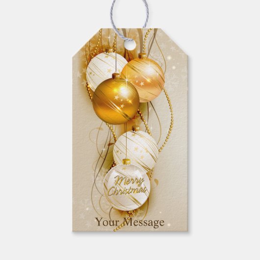 Merry Christmas 23イメージオプション ギフトタグ (正面)