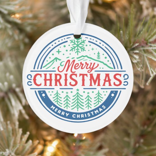 Merry Christmas 2 オーナメント (ツリー)