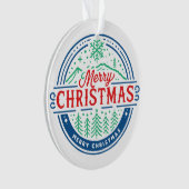 Merry Christmas 2 オーナメント (正面)