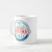 Merry Christmas 2 コーヒーマグカップ (正面左)