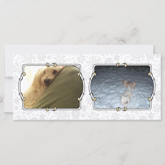 Merry Christmas 2 Tree Stocking Snowman (裏面)