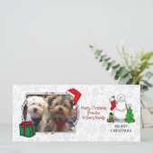 Merry Christmas 2 Tree Stocking Snowman (スタンド正面)