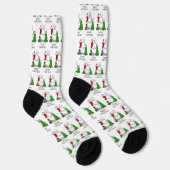 Merry Christmas 2 Tree Stocking Snowman ソックス (右)