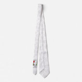 Merry Christmas 2 Tree Stocking Snowman ネクタイ (裏面)