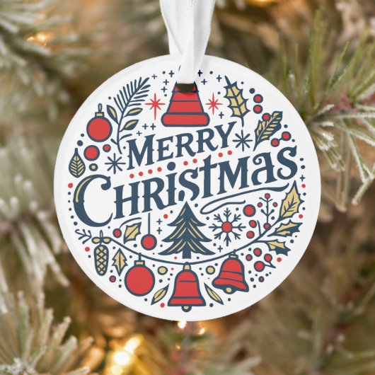 Merry Christmas 3 オーナメント (ツリー)