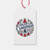 Merry Christmas 3 ギフトタグ (正面)