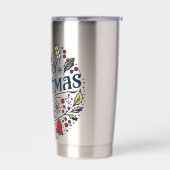 Merry Christmas 3 保温保冷タンブラー (左面)