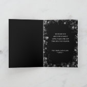 Merry Christmas 3 Photo Collage Folded シーズンカード (内部)