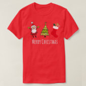 Merry Christmas 3 Tシャツ (デザイン正面)