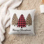 Merry Christmas 3 tree prints, Pillow Print. クッション (ブランケット)